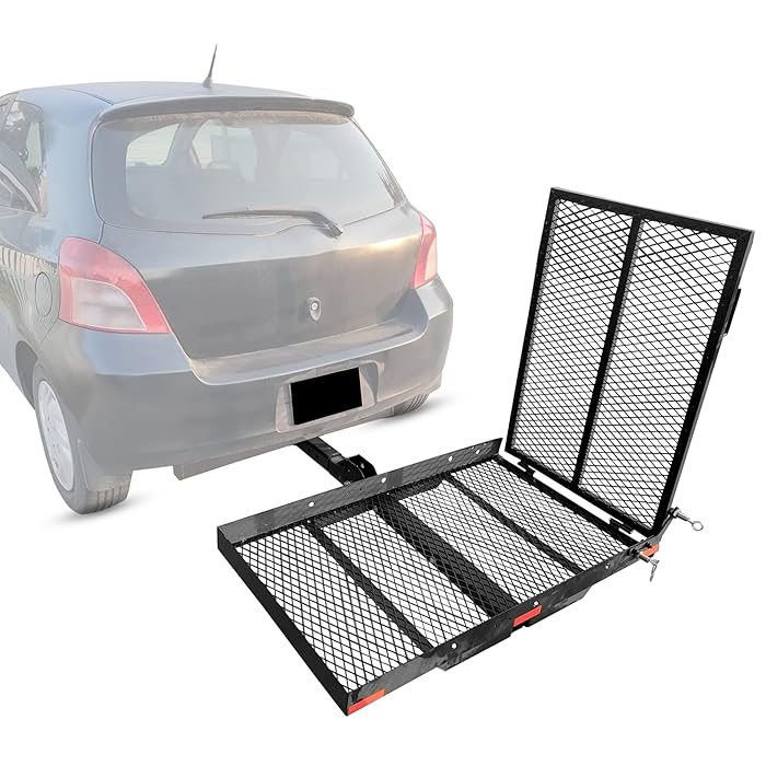 Buy New Mobility Carrier Ramp Hitch Mounted For Wheelchair Electric