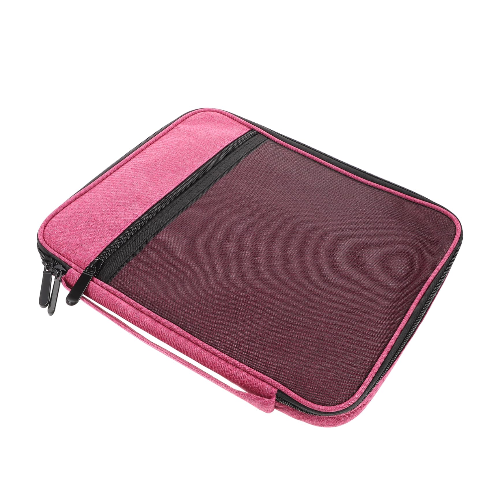 FOMIYES Watch Band Storage Bag Pouch Slot Portable Organizer for Smartwatch Bands Protective Polyester Case Purple Ample Space for Easy Sorting Access