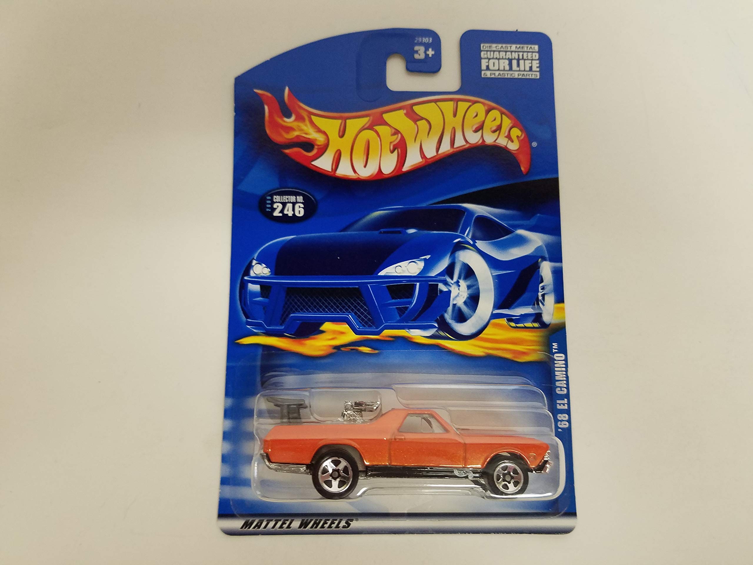 '68 El Camino 2000 Hot Wheels 1/64 Scale diecast car No. 246