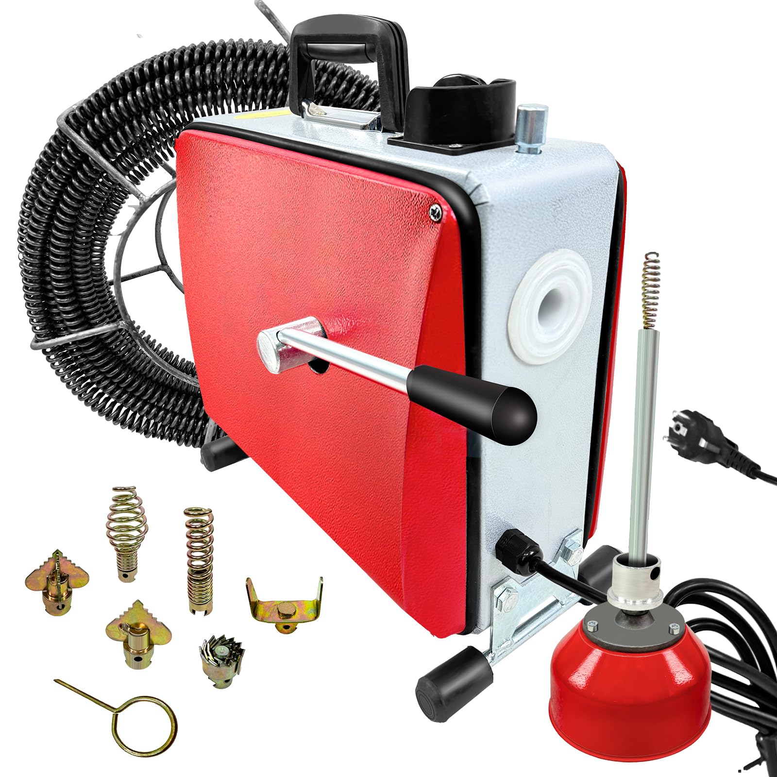 550W Elektrische Rohrreinigungsmaschine mit Abflussspirale
