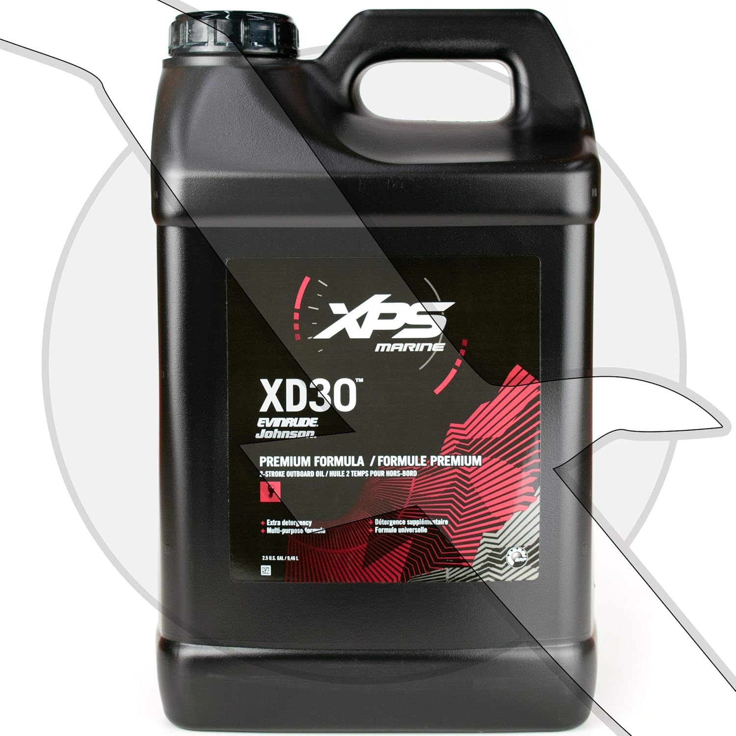 XD30 Johnson Evinrude 2 Stroke TCW3 Outboard Motor Oil Gallon 0779725