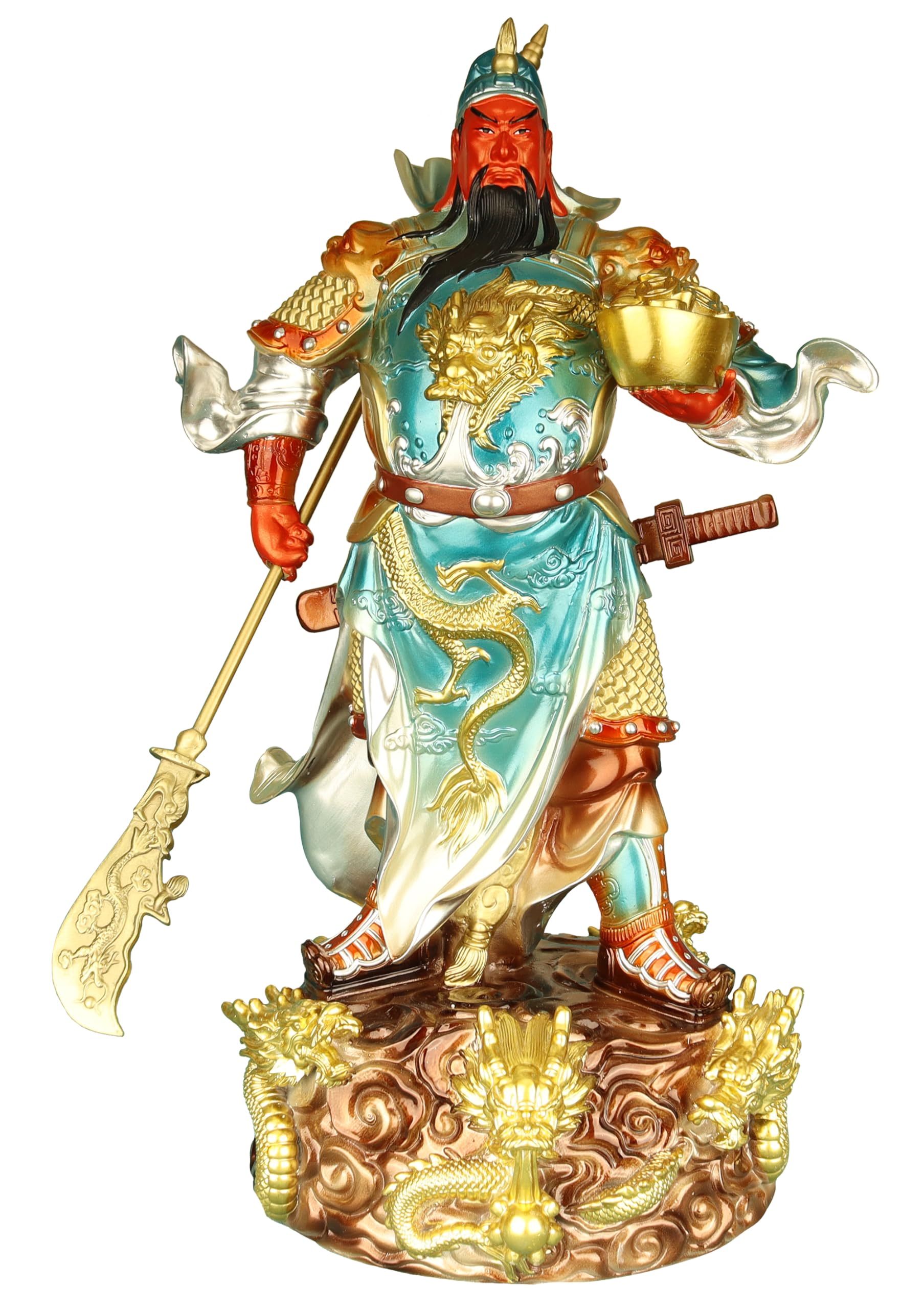 楽天市場】関羽像 置物 風水 開運 財運 金運アップ 商売繁盛 厄除け