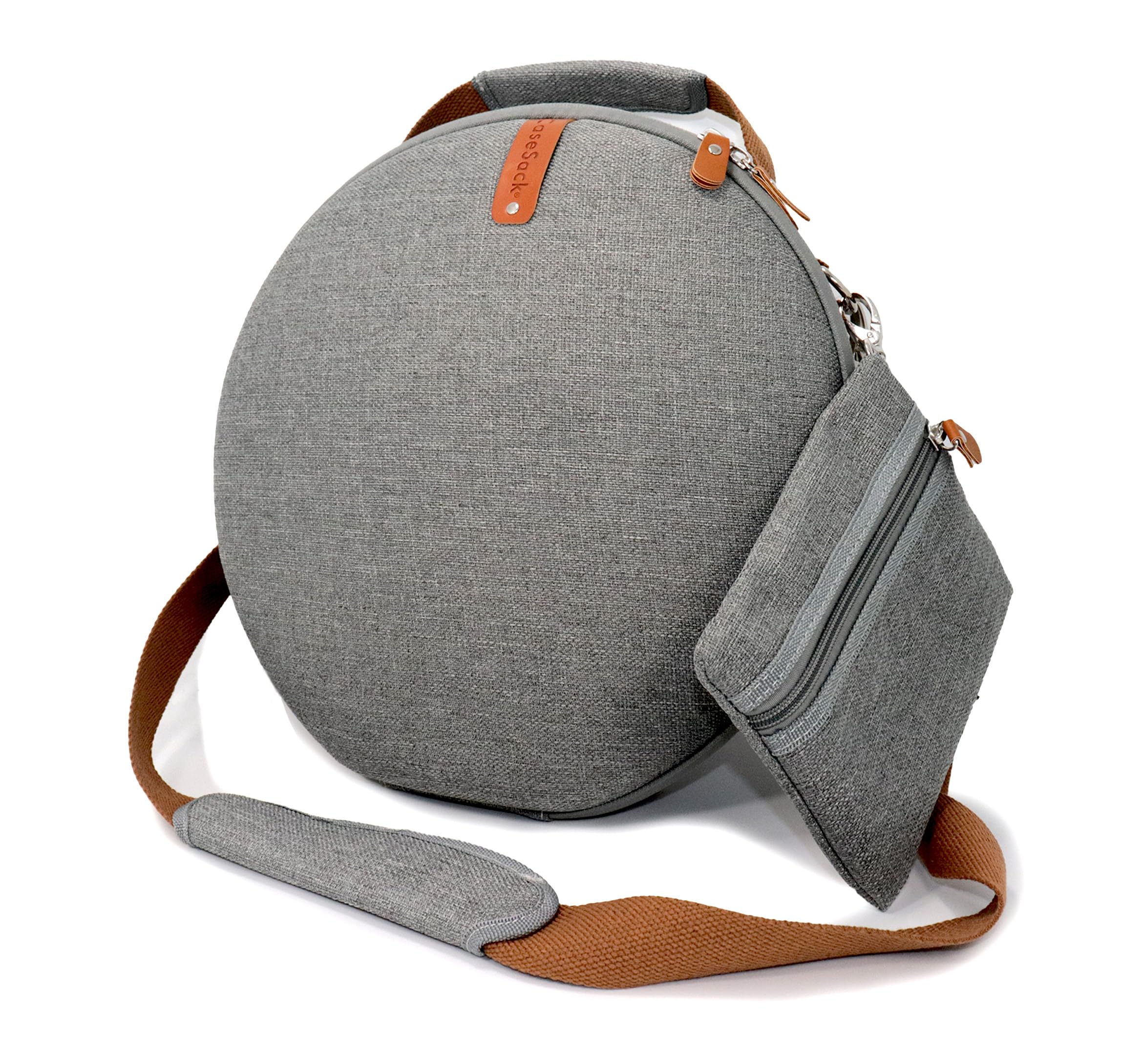 Custodia da trasporto per Harman Kardon Onyx Studio 9 Altoparlante stereo portatile Bluetooth Home (Tweed grigio)