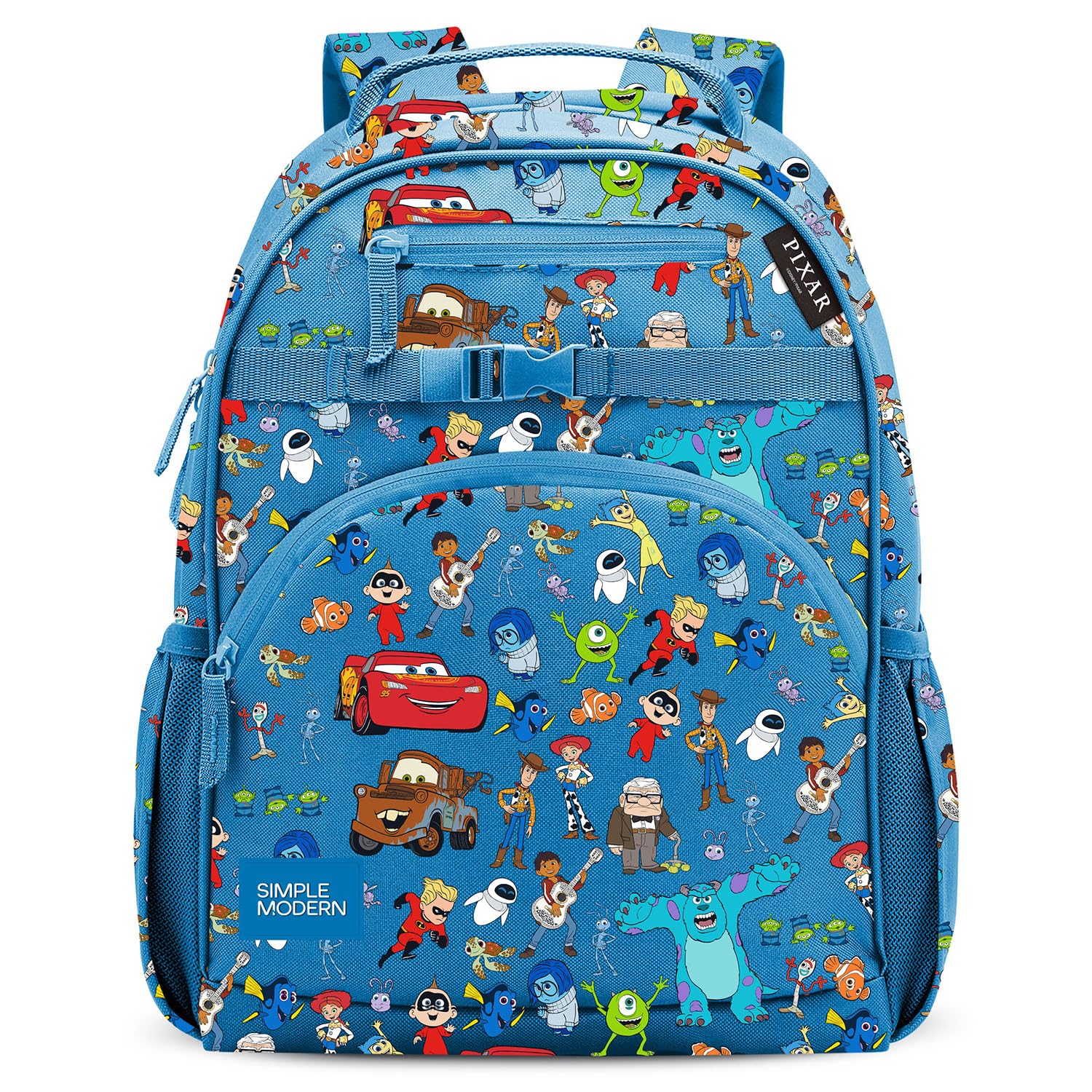 Simple Modern Large Disney Pixar Kids Backpack for School Girls and Boys | Elementary Backpack for Teen | Fletcher Collection | Kids - 16" tall |