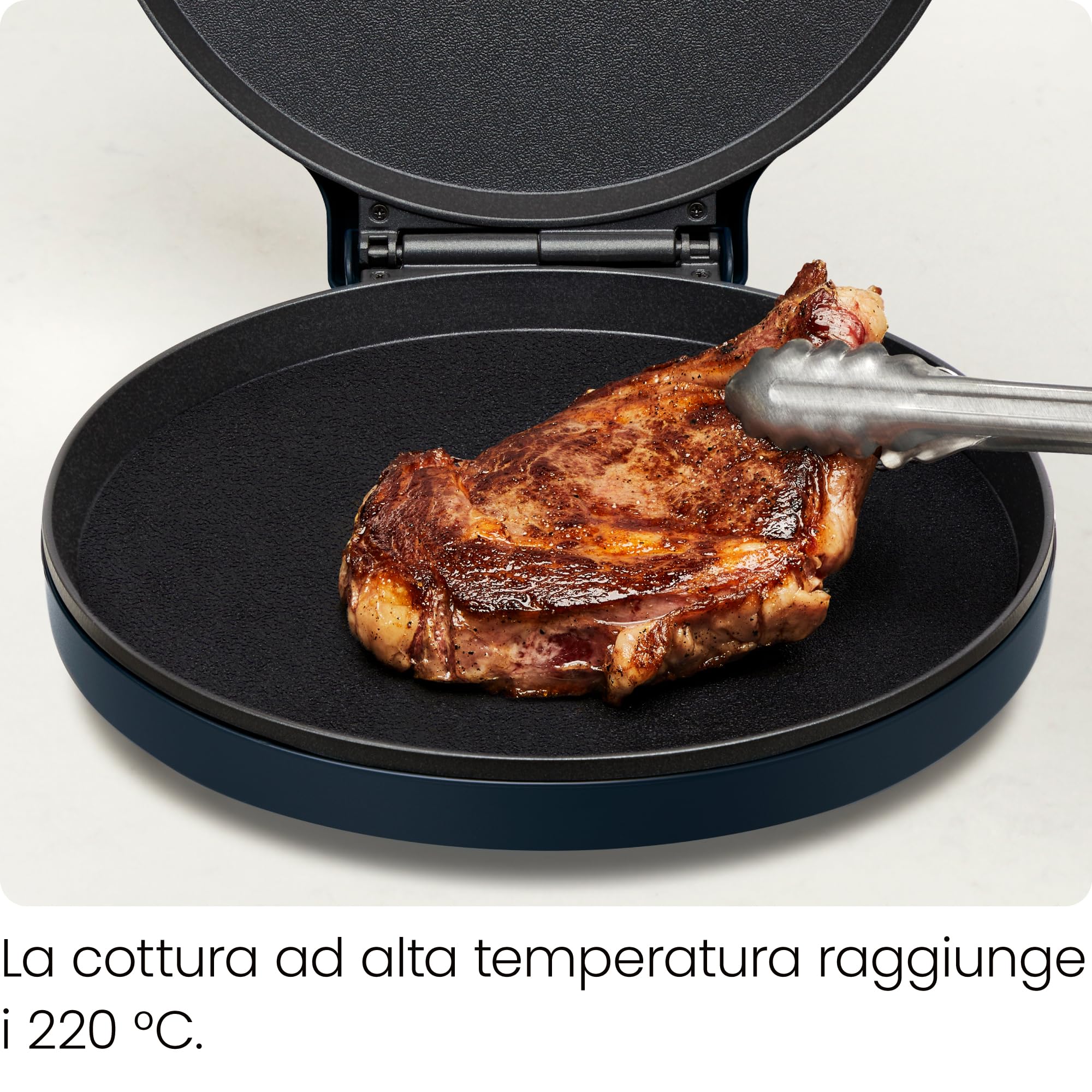 Chefman Everything Maker, Forno Pizza 30cm con Piatti Antiaderenti | elettrico, da bancone, per quesadillas e frittate, luci indicatori, deposito verticale
