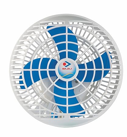 Bajaj Ultima PW01 200 mm Wall Fan White - Blue