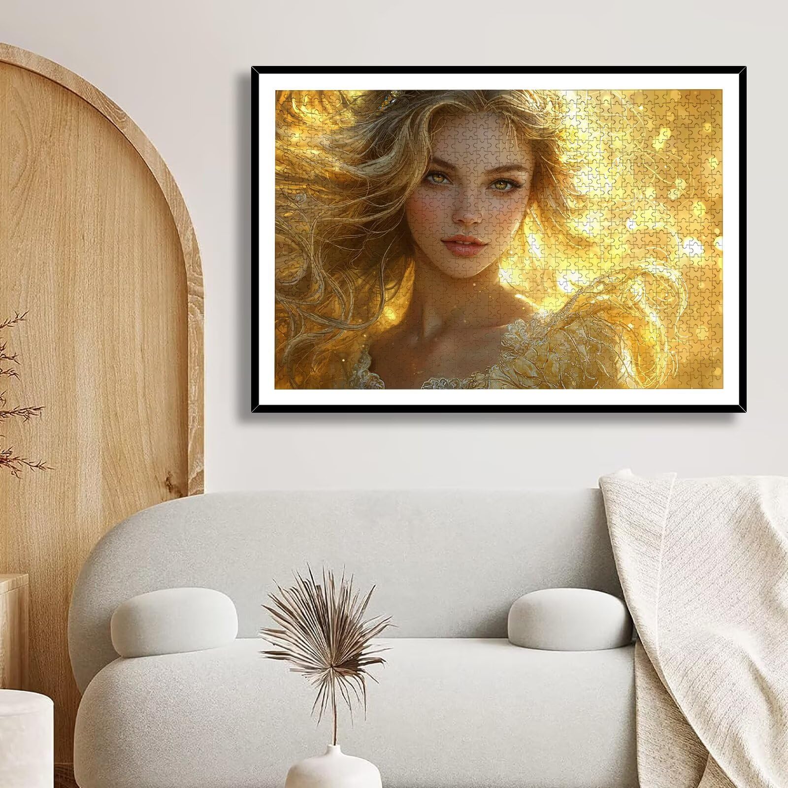 Puzzle 5000 Pezzi Principessa, Puzzle Bellezza 5000 Pezzi Arte per Adulti e Bambini, Misura: 156.5x105.5 cm, Puzzles Legno per Adulti con Squisita Scatola di Imballaggio, Regalo Donna e Uomo, -9097