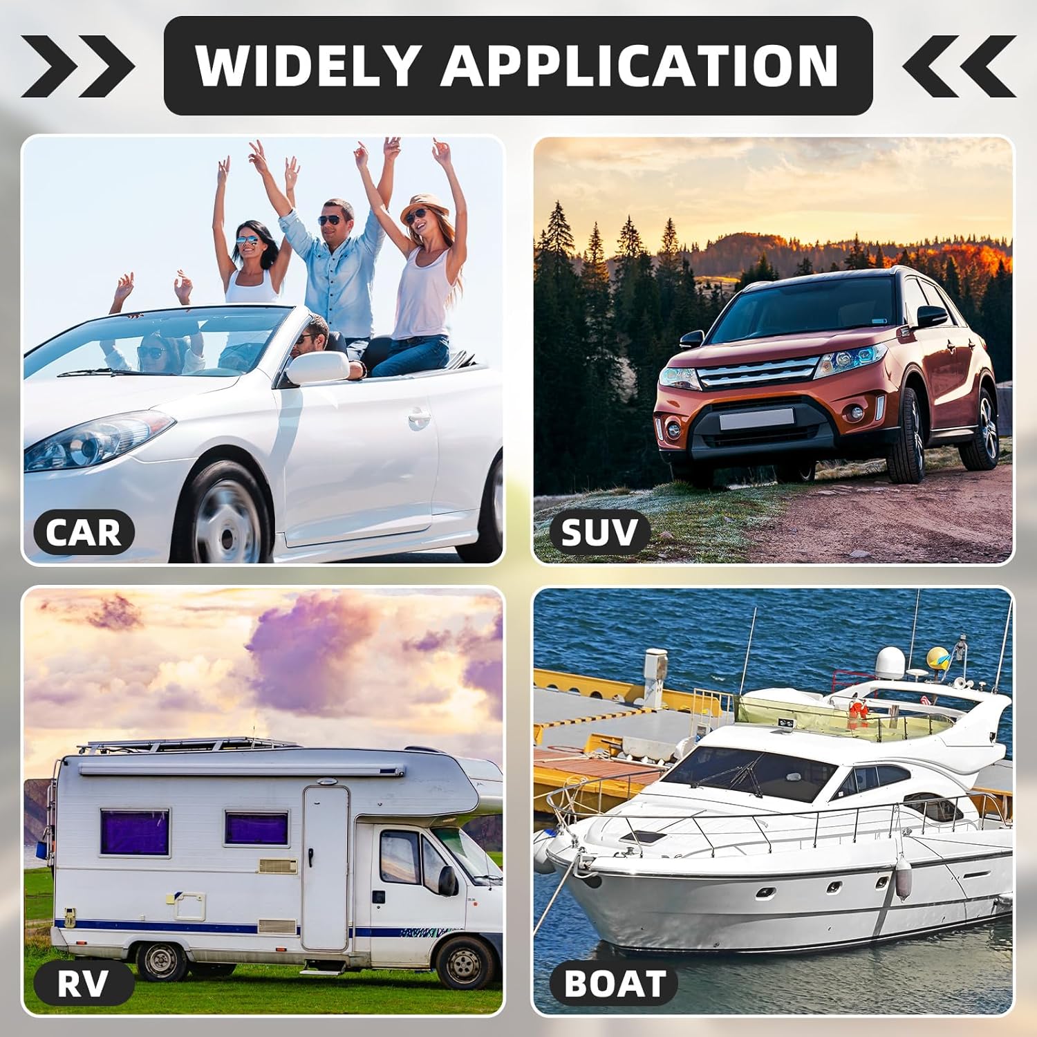 Tanlade 2 Pack Microfiber Car Duster Exterior Scratch Free with Extendable Handle Soft Car Duster Kit for Cleaning Dust Brush Set for Exterior Interior Cleaning Tools (Red Edge Gray) - Image 6