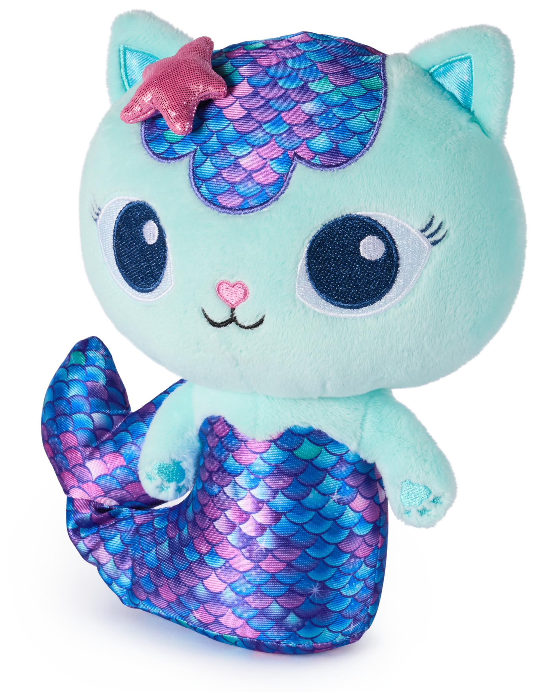 Gabby's Dollhouse Premium Vin-tastic MerCat Pluszowa maskotka 25 cm z ruchomym ogonem syrenki