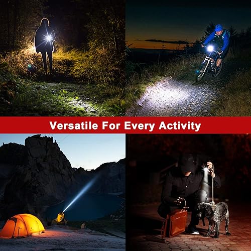 Miniatura 7 de LETMY Linternas negras, paquete de 2