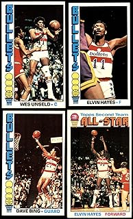 1976-77 Topps Washington Bullets Team Set Washington Bullets (Set) EX/MT+ Bullets
