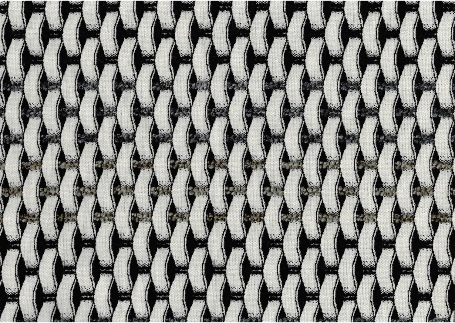 Square Pouf Jacquard Fabric Upholstery Modern Ottoman, Footstool, Non-Slip Floor Pouf, Bean Bag Chair