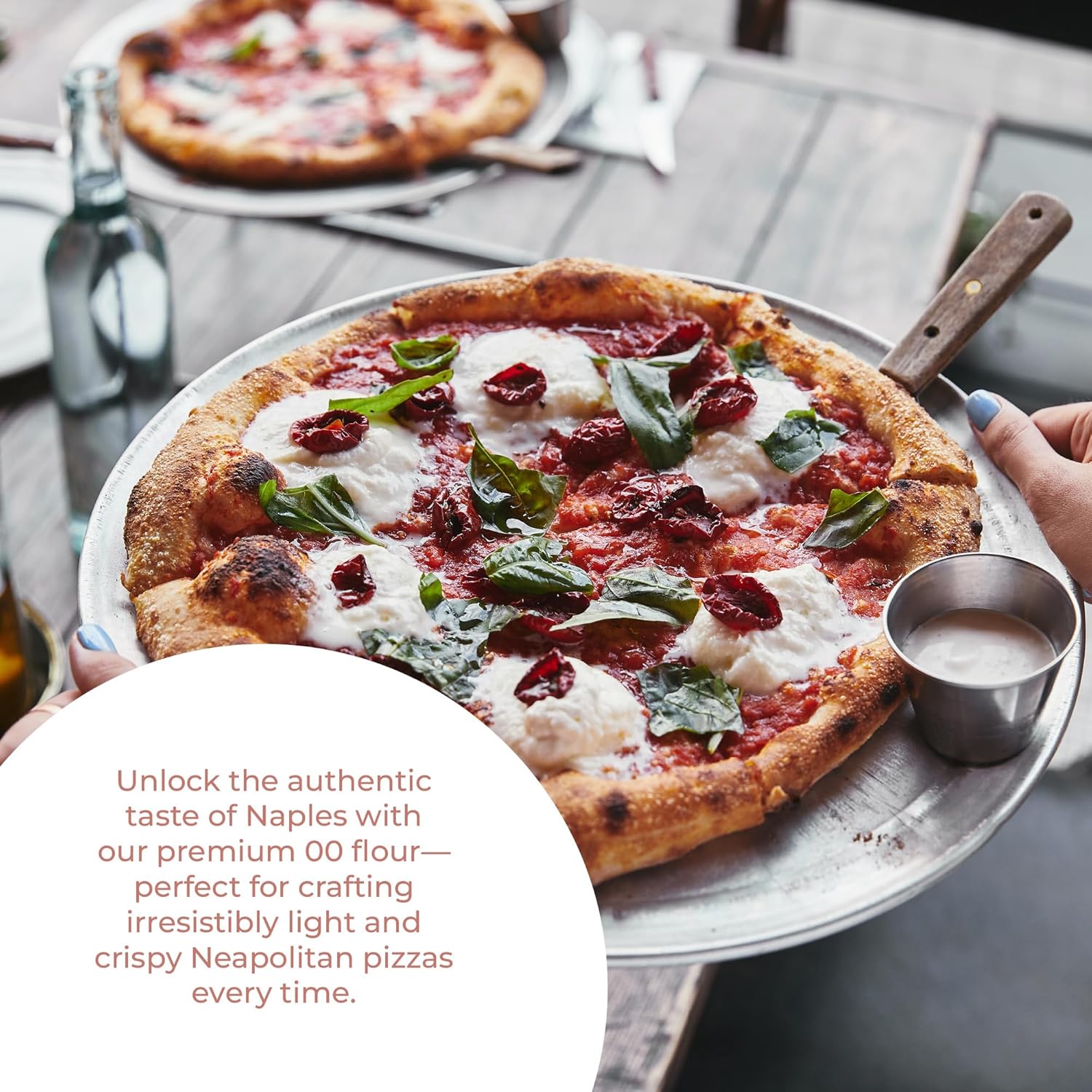 Antimo Caputo Chef's Flour 2.2 LB (Case of 10) - 22 LB Total - Italian Double Zero 00 Flour - Soft Wheat for Pizza Dough, Bread, & Pasta