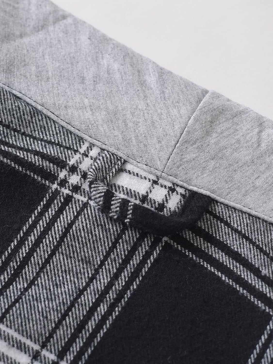 Latuza Women's Plaid Flannel Robe Long Cotton Bathrobe with Pockets - Image 6