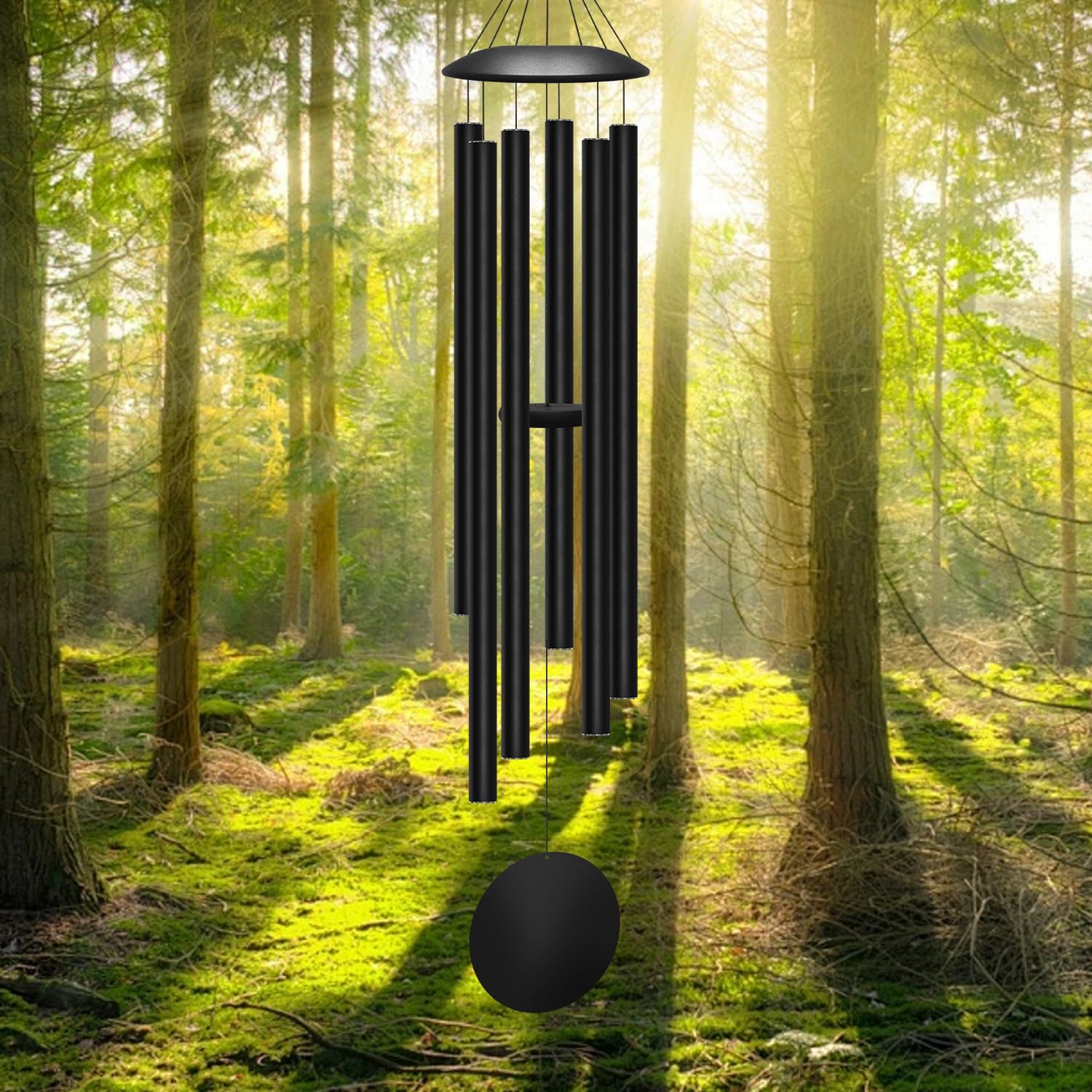 78" Extra Large Wind Chimes for Outside, 6 Thick and Bold Aluminum Tubes