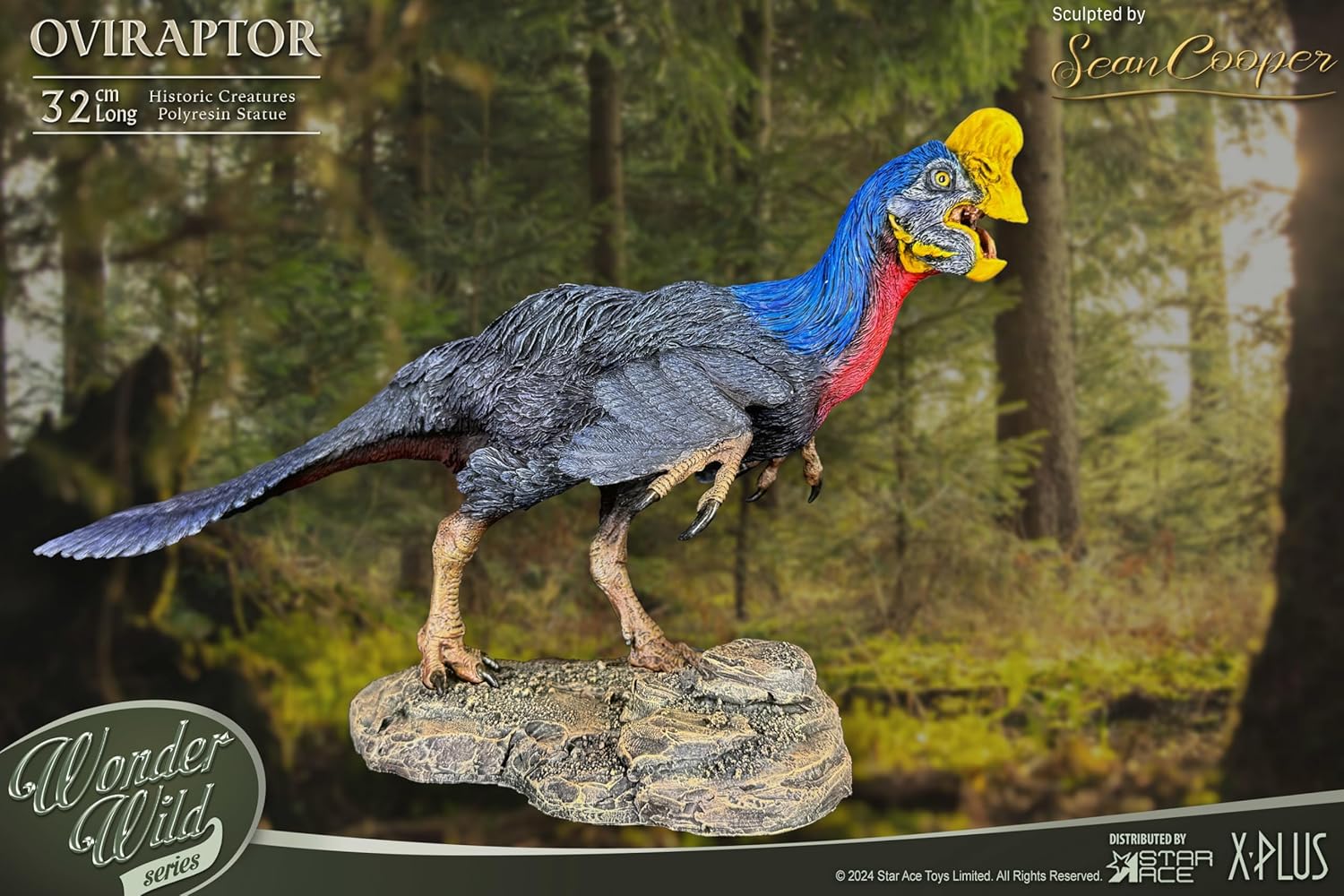 Star Ace Toys Wonders of The Wild: Oviraptor (Normal Ver.) Polyresin Statue