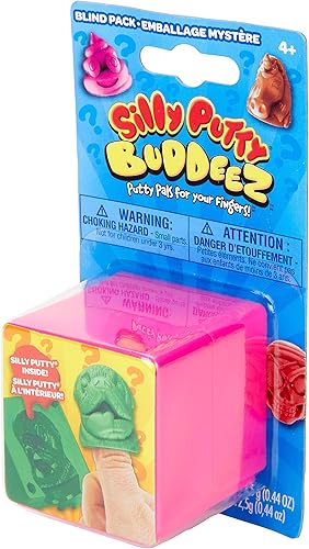 Miniatura 4 de Crayola Silly Putty Buddeez, juguete sorpresa, regalo para niños de 4, 5, 6, 7 años
