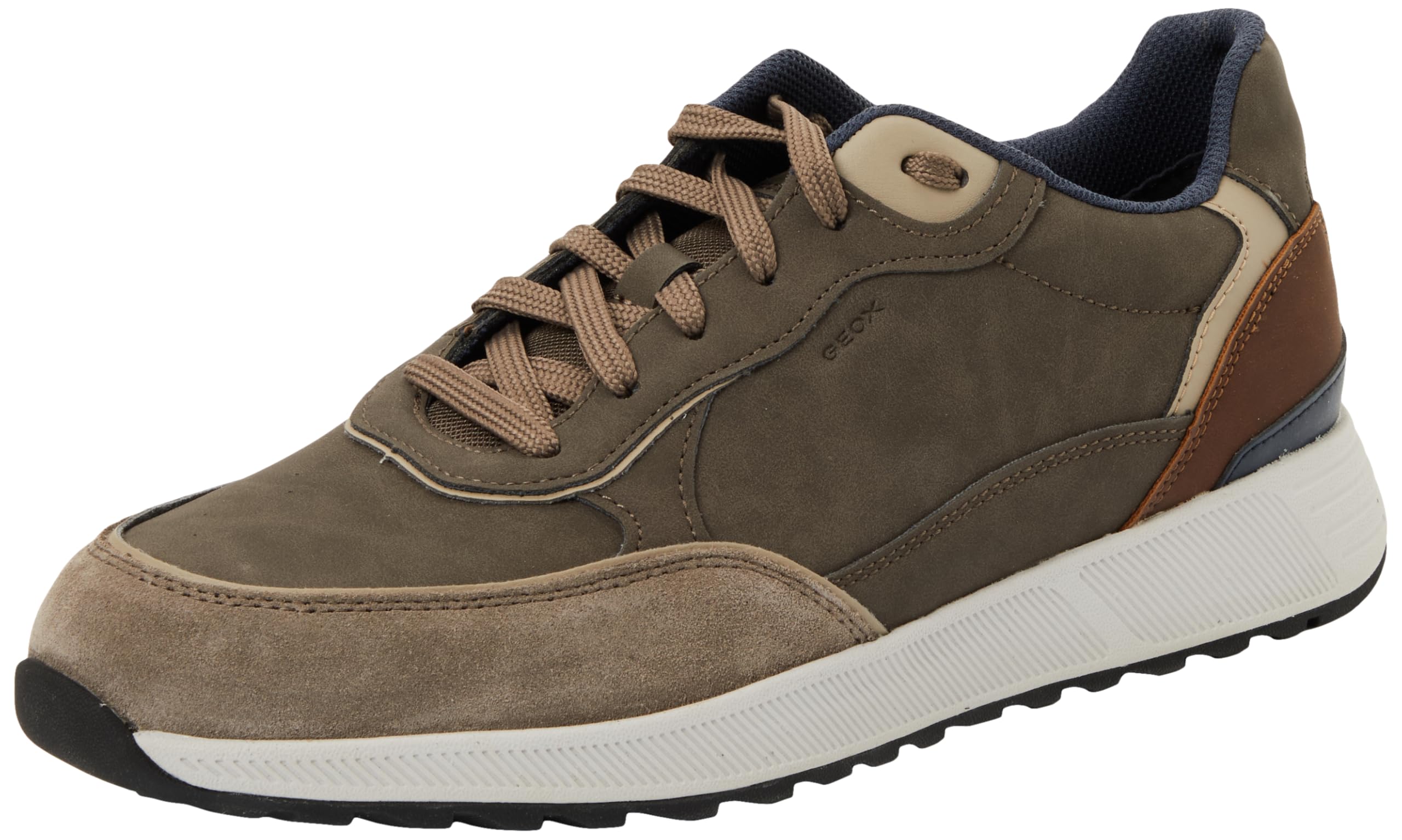 Geox Men U Molveno Sneaker, Gray, 6 UK