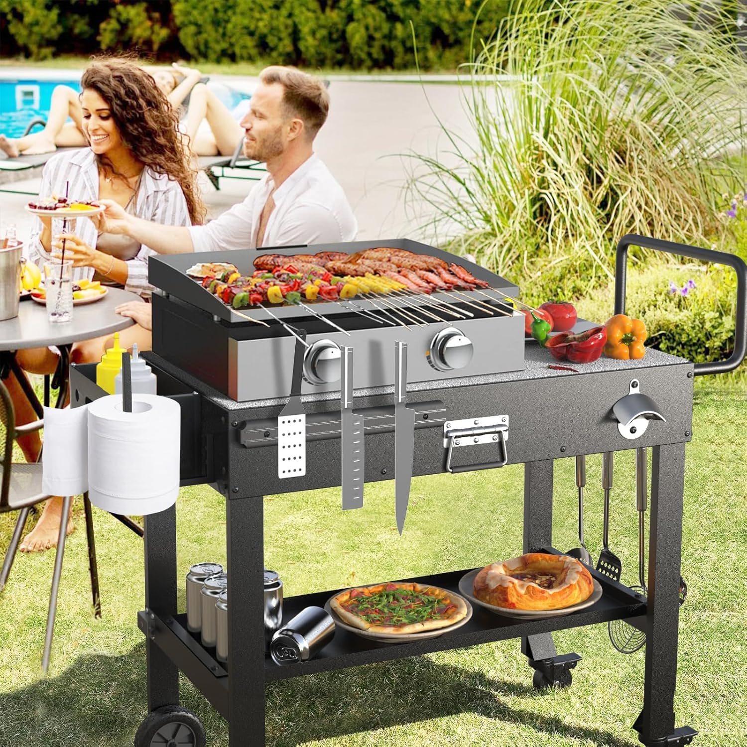 Gas Grill Blackstone 22 Tabletop Griddle With Stand Blackstone