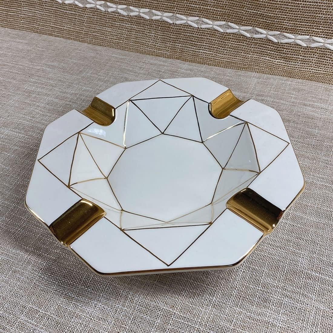 ノーブランド品オールド・バカラ1890年頃ブロンズ装飾ディアマン