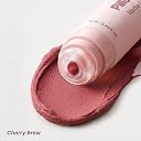LAMIOR Pillow Soft Matte Lip Balm & Snap Pout Case Combo | Velvet Matte Tinted Color | Peptide, Hyaluronic Acid & Kokum Butter | Soft-Focus Finish | Lightweight Hydrating Formula for Women (Cherry Brew, Lamior Brown) gallery image