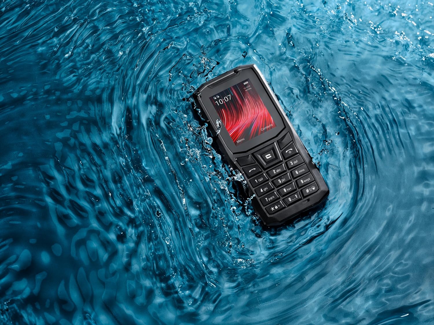 CROSSCALL - Core-S5 Smart Feature Phone Débloqué 4G Écran: 2,4 Pouces - Dual Nano-SIM