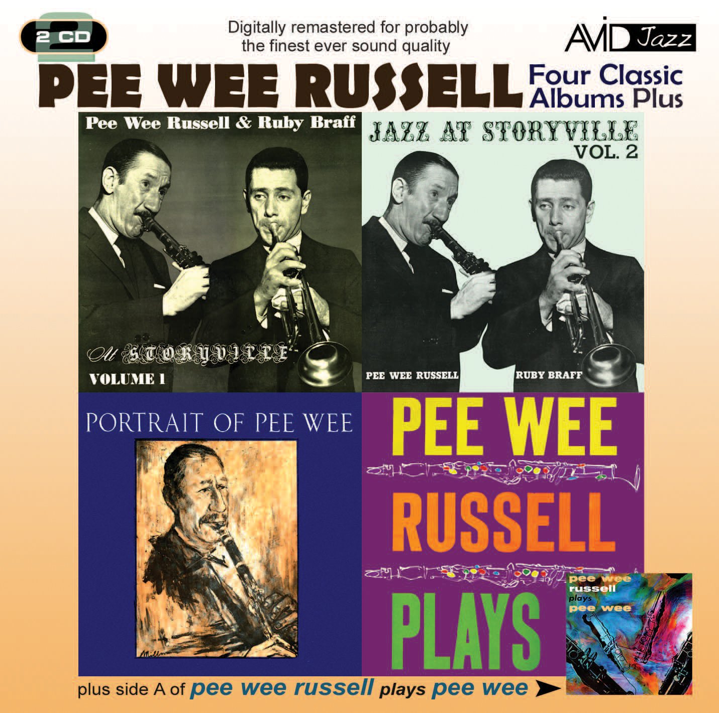 Four Classic Albums Plus [Jazz At Storyville Vol 1 / Jazz At Storyville Vol 2 / Portrait Of Pee Wee / Pee Wee Russell Plays]