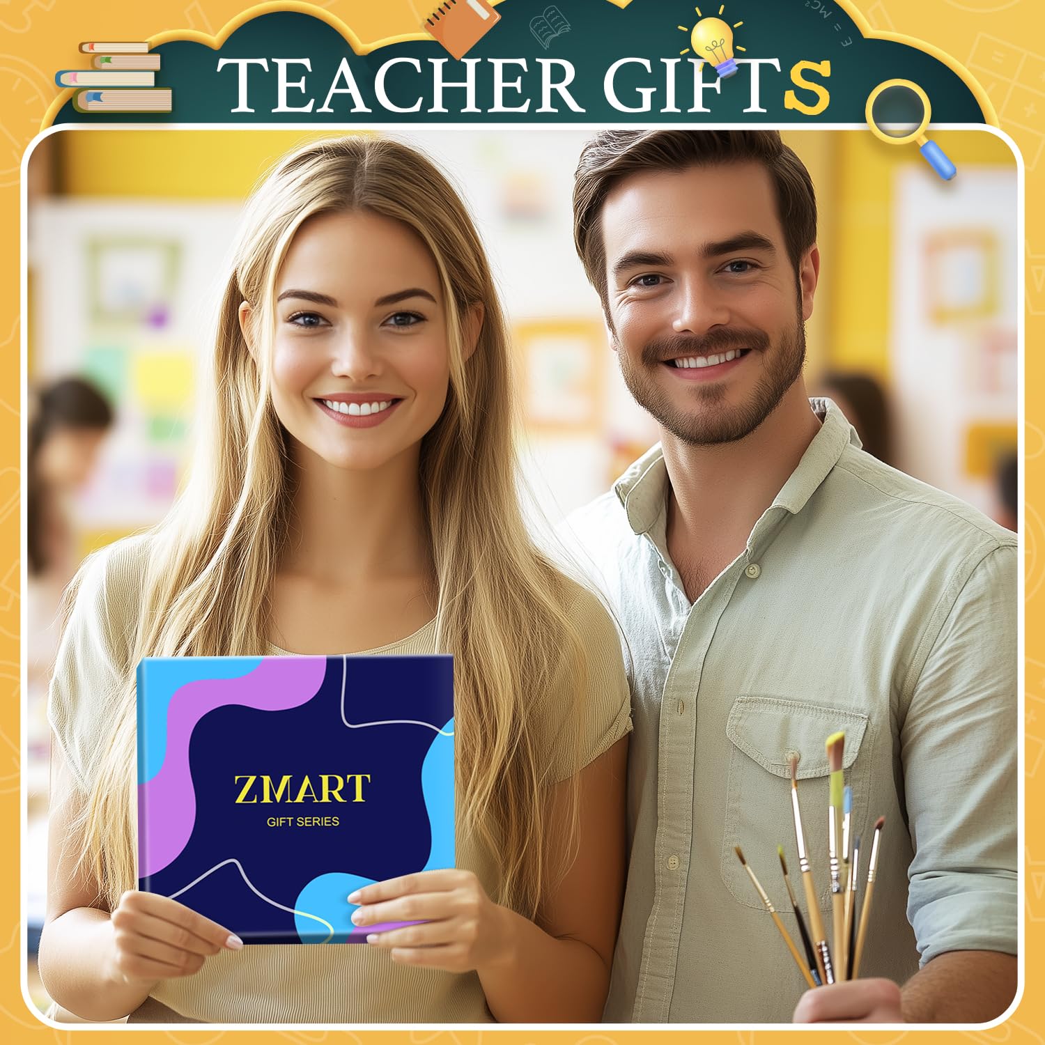 Zmart Appreciation Gift Ideas - Socks for Music Art Science Teacher Assistant Principal