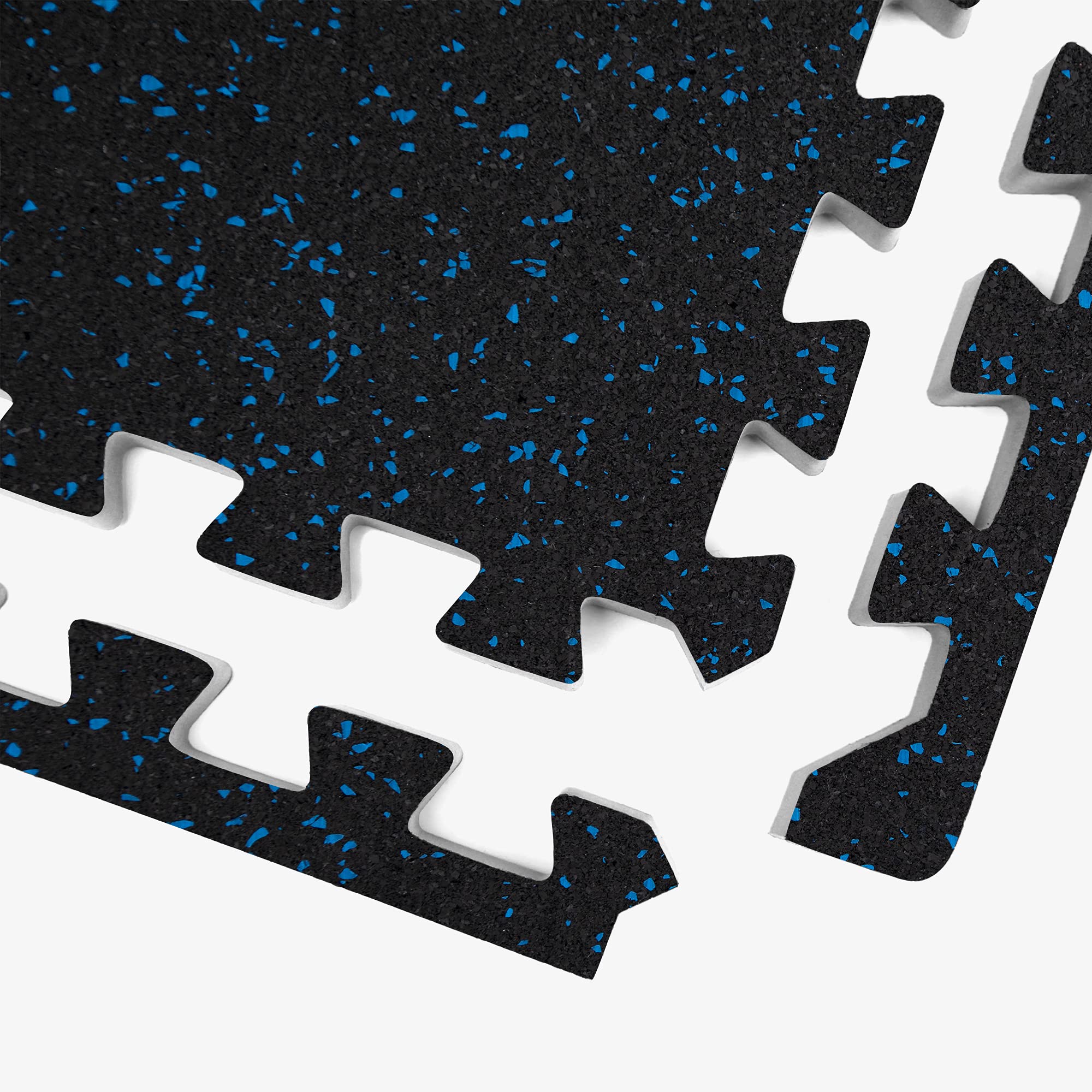 IncStores 3/4 Inch Thick Impact RubberTopped Foam Flooring Tiles