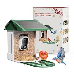 Harymor Smart Bird Feeder Camera 2K Solar