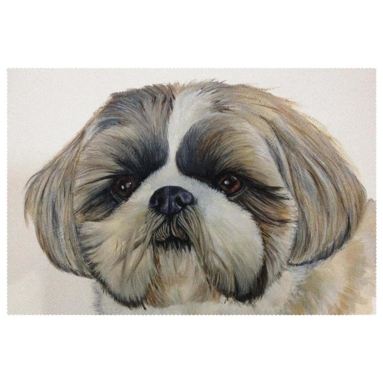Sets de table Shih Tzu anti rayures pour proteger la table des taches