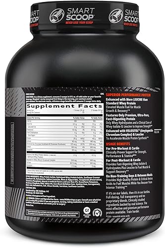 Miniatura 2 de GNC AMP Wheybolic - Proteína en polvo clínicamente probada, 1.41 onzas de proteína de suero de leche, BCAA, leucina, aumenta la fuerza muscular,