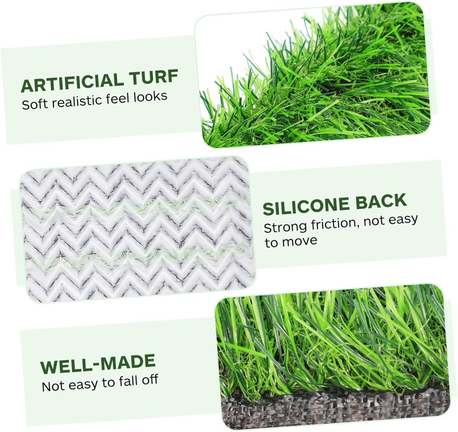 Artificial Grass Mat for Outdoor Table Decor 36 Round Fake Grass Rug Realistic Turf for Dining and Event Centerpieces Decoration