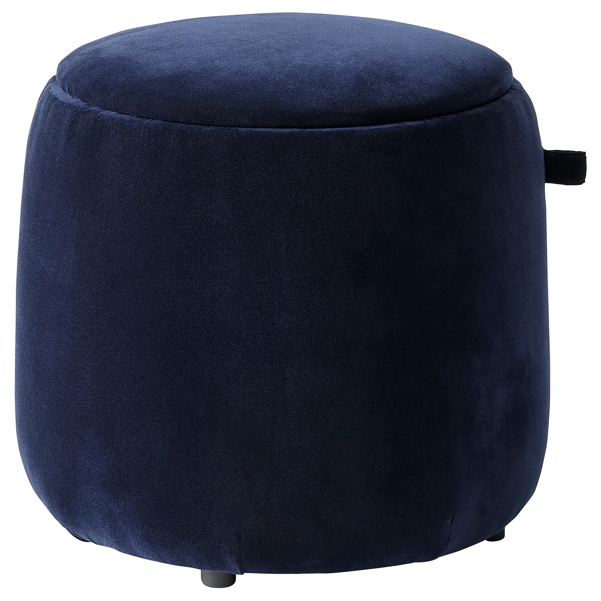 ProTuning JÄRRESTAD Pouf, con contenitore/Djuparp blu scuro