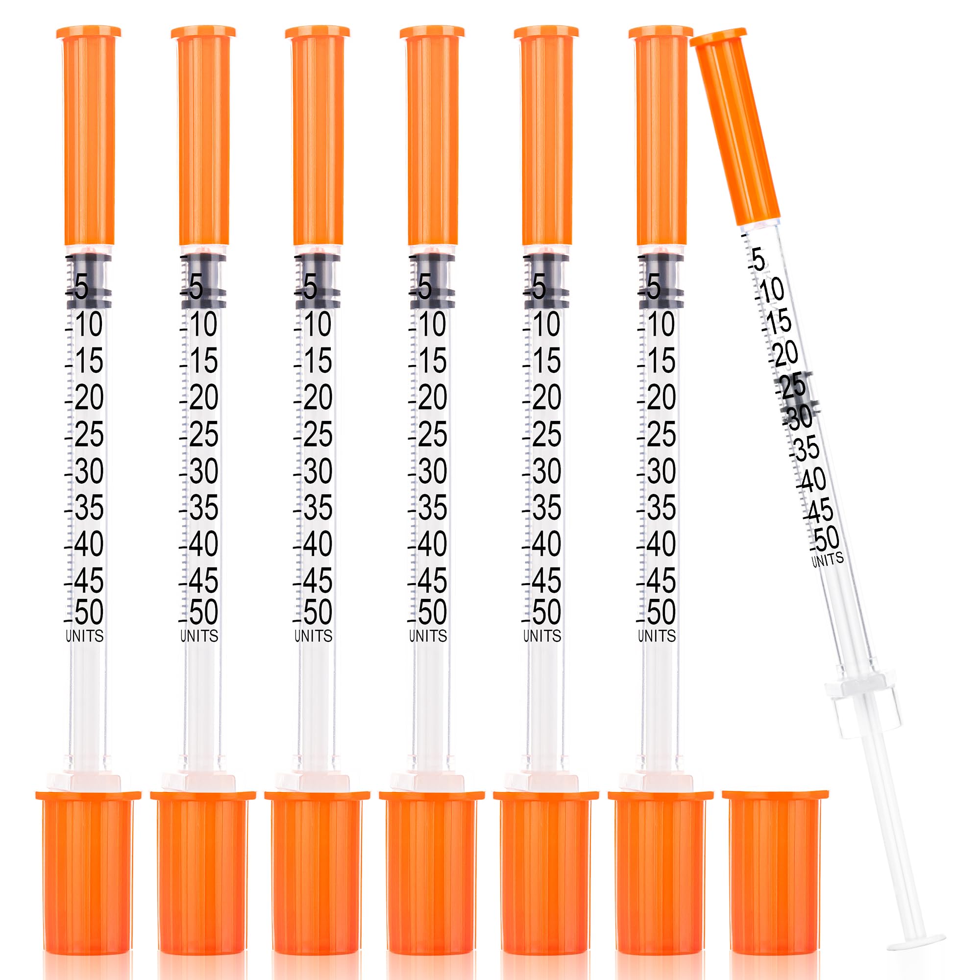 1ml/cc 31G Syringe 5/16" (8mm) Needle, Disposable Individual Package — Amazon image 10