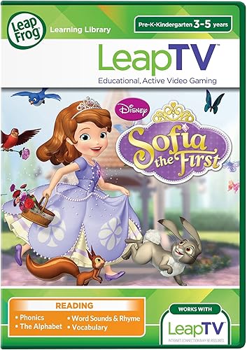 LeapFrog LeapTV Disney Sofia El primer videojuego educativo y activo