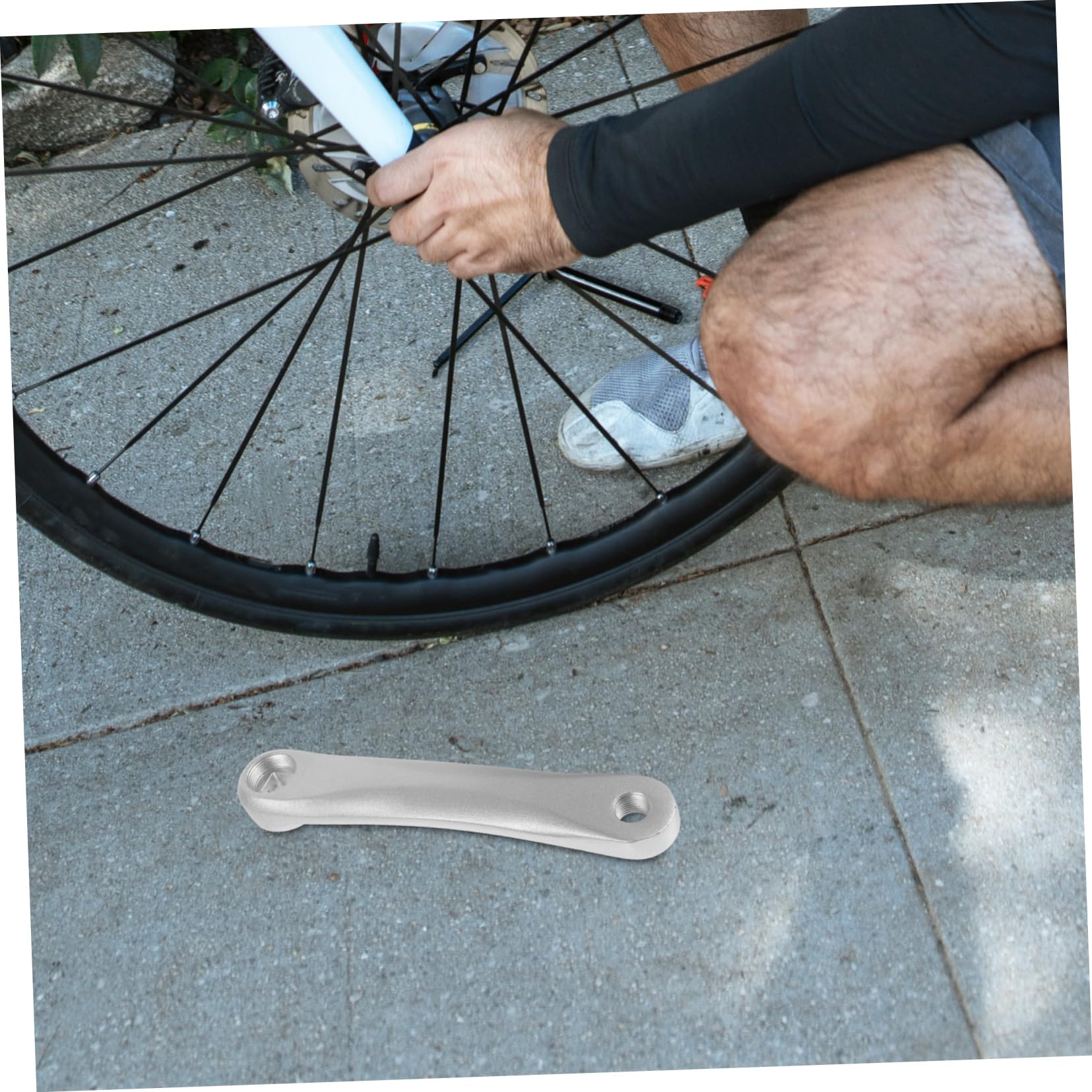 Toddmomy Pedivella per Braccio Resistente per Sostituzione Facile Installare e Compatibile con Bici