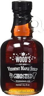 Wood's Ghost Pepper Vermont Maple Syrup - 8 ounce glass jug