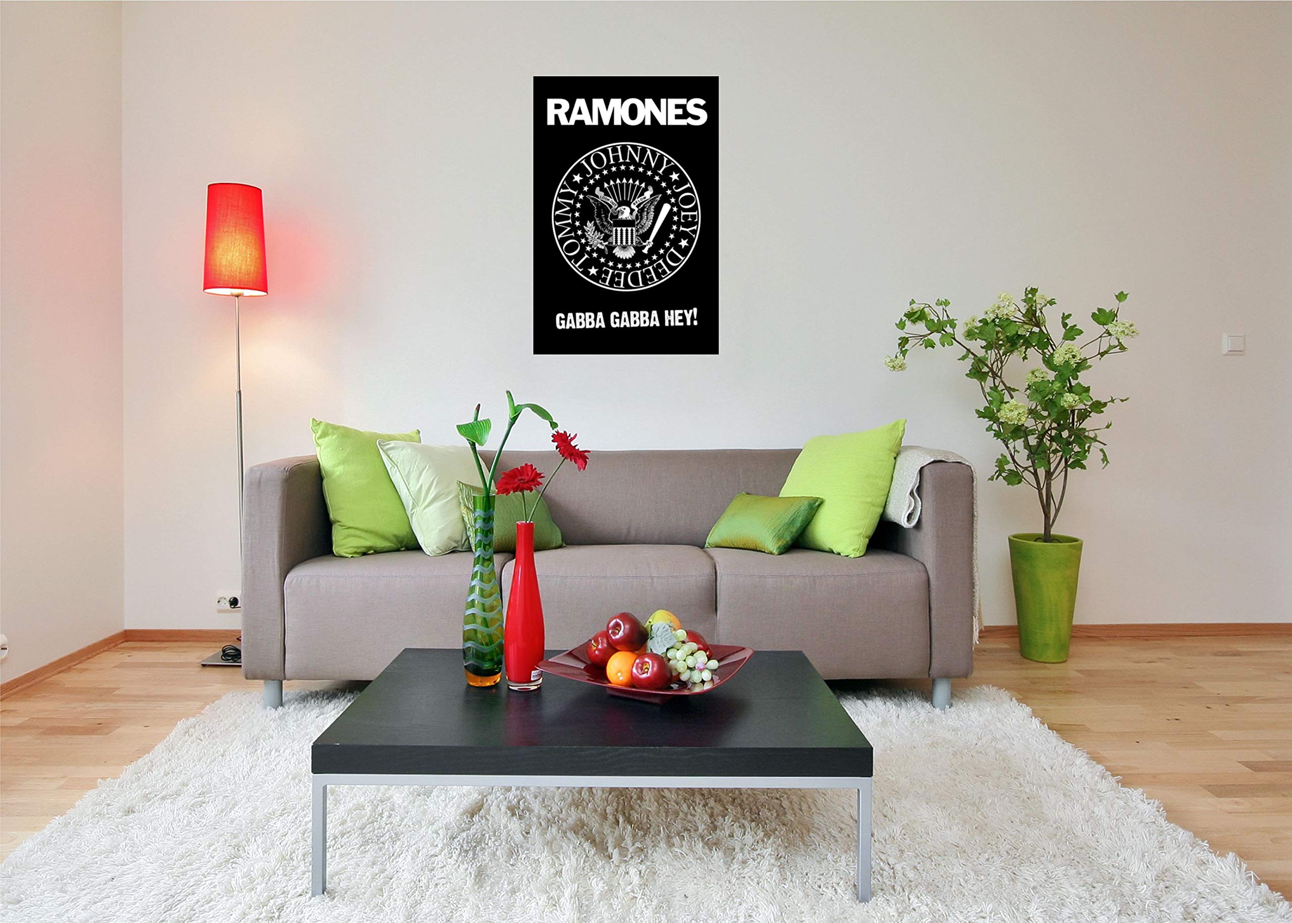 Amazon.co.jp: Ramones – Gabba Gabba Heyポスター – 91 x 61 cm