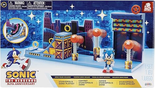 Miniatura 4 de Sonic The Hedgehog Figuras de acción 2.5" Studiopolis Zone Playset