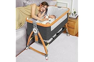 Dreamnest Bedside Bassinet for Baby, Dreamy Nights for You and Your Little One