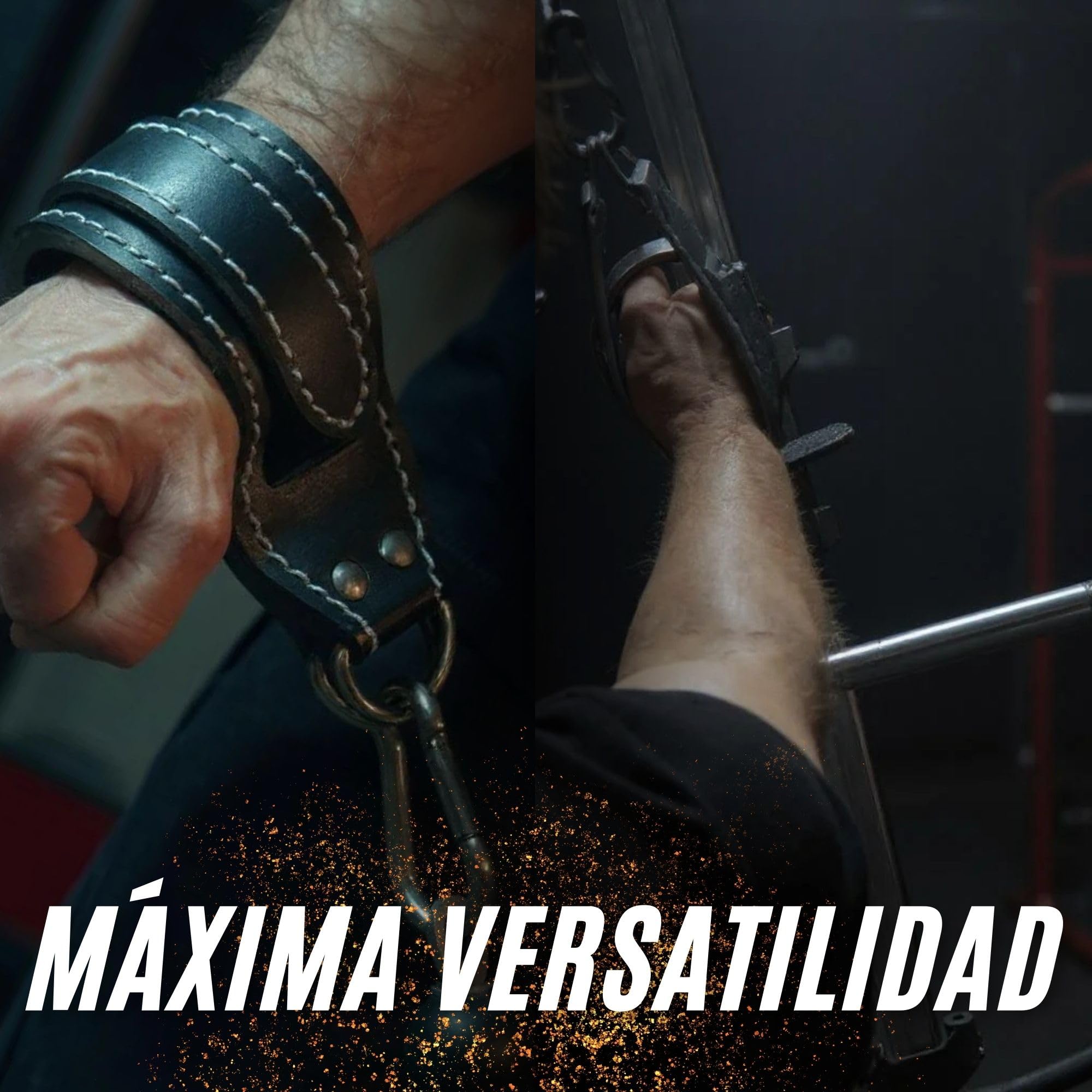 BRUTE Muñequeras Poleas Gym Tobilleras Poleas Gym Correas Tobillo Gimnasio Hebillas Ajustables 2 Unidades