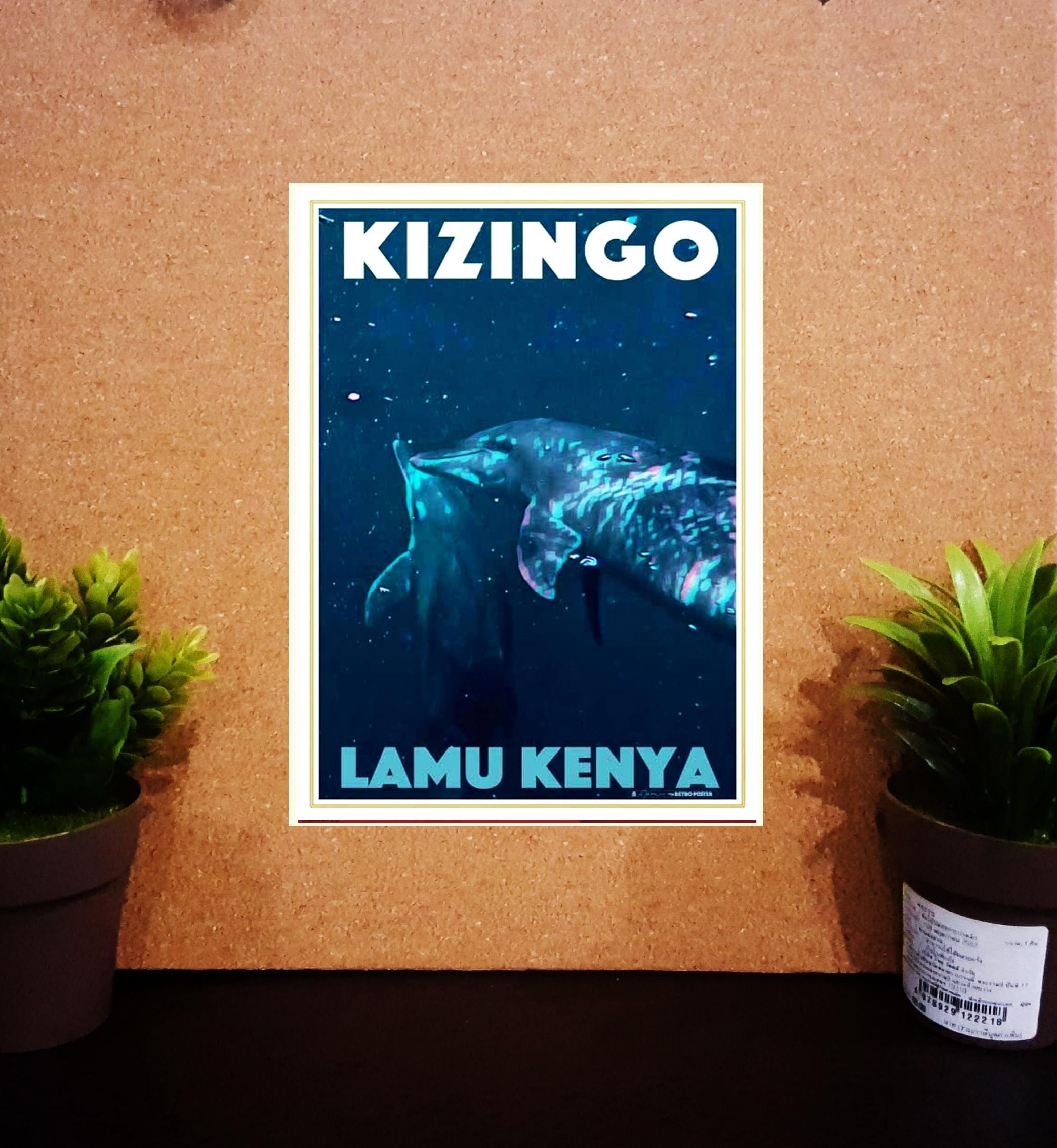 All Africa Fridge Magnet SET 1 Art Souvenir Gift Vintage Retro 2x3" (Kizingo 1)