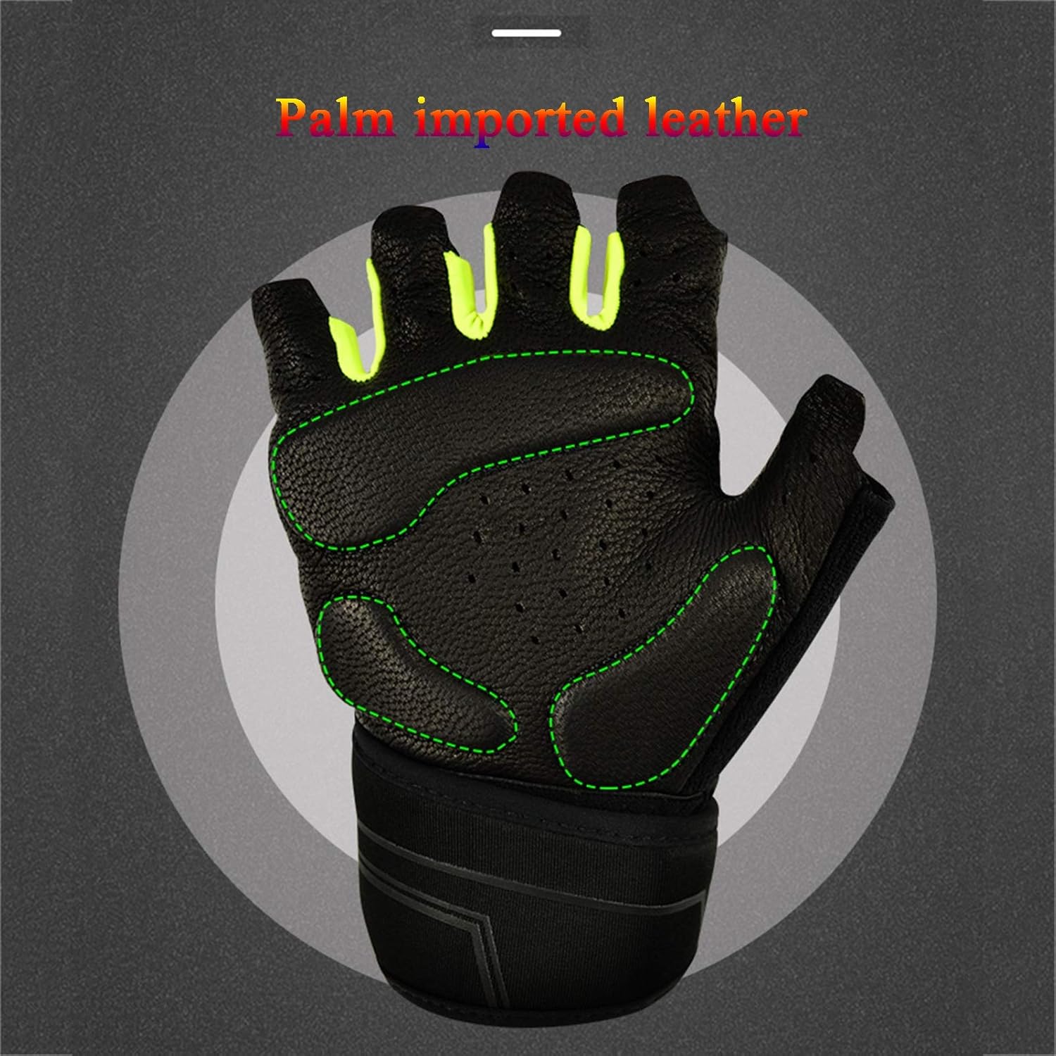 Fingerless Leather Cycling, Half Finger Gloves, Full Finger Half Finger Gloves for Men and Women Knuckle Gloves for Outdoor Sports and Work Suitable for Cycling Motorcycle,D,XS