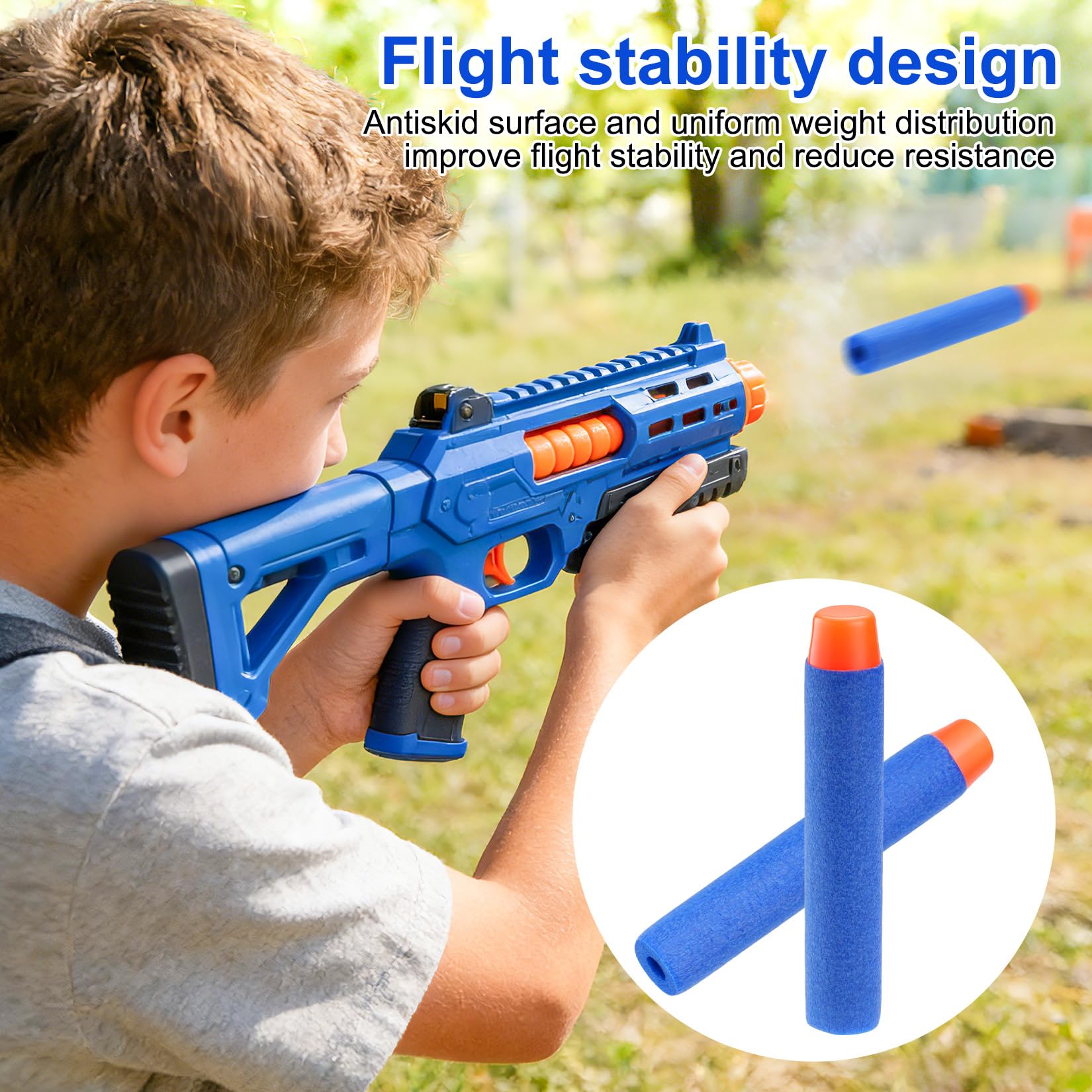 40 sztuk do rzutek Nerf, piankowe rzutki, zestaw do napełniania, do Nerf N-Strike Elite Series Blasters, rzutki do darta, do użytku na zewnątrz, dla rodziny, na imprezy