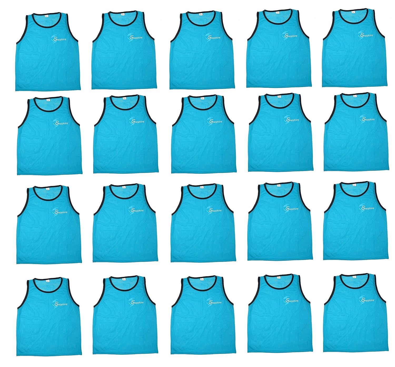 Sapphire Training Bibs Football Bibs Scrimmage Vest for Soccer Cricket
