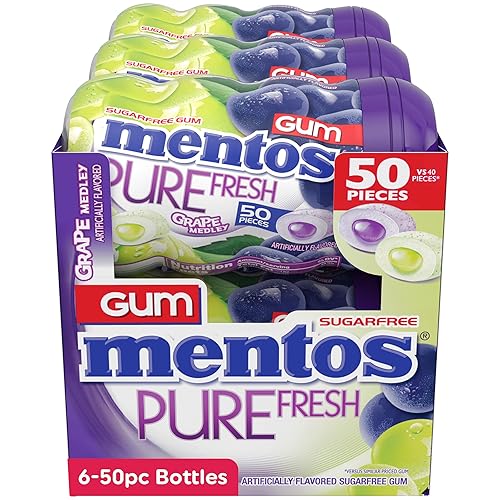 Vista 13 de Mentos - Goma de mascar Pure Fresh sin azúcar