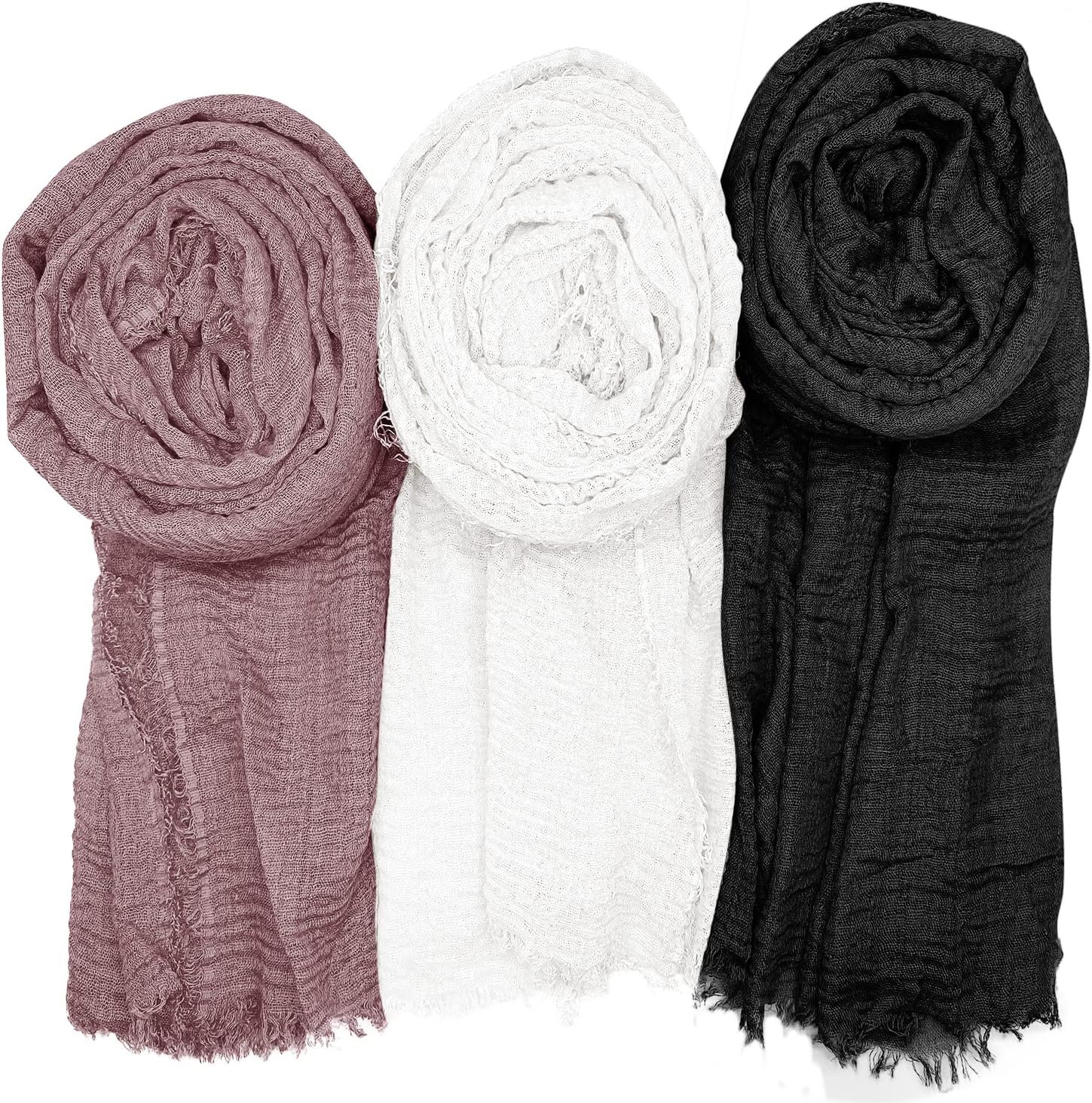 Women Scarf Shawl for All Season 3PCS Scarve Wrap Scarve.