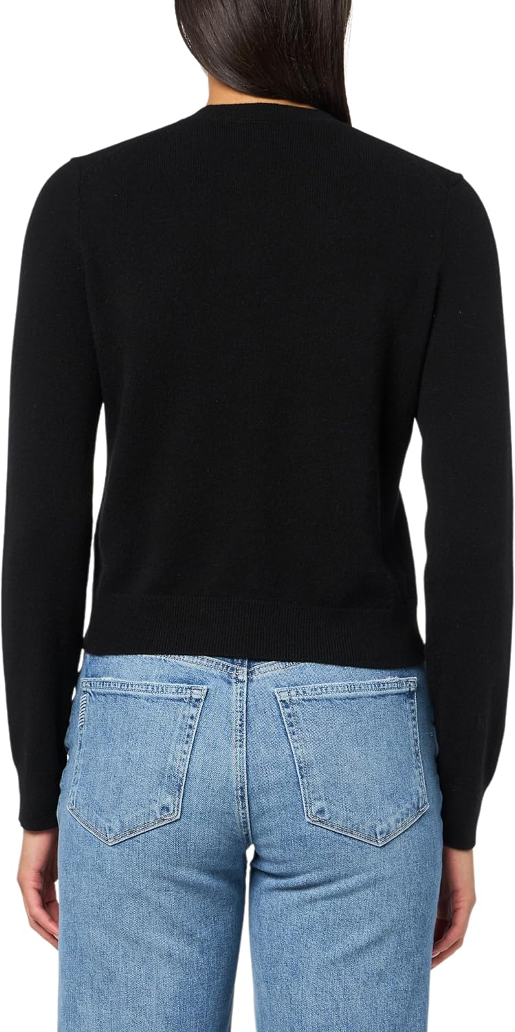 Theory Womens Cashmere Crewneck Cardigan - Image 2