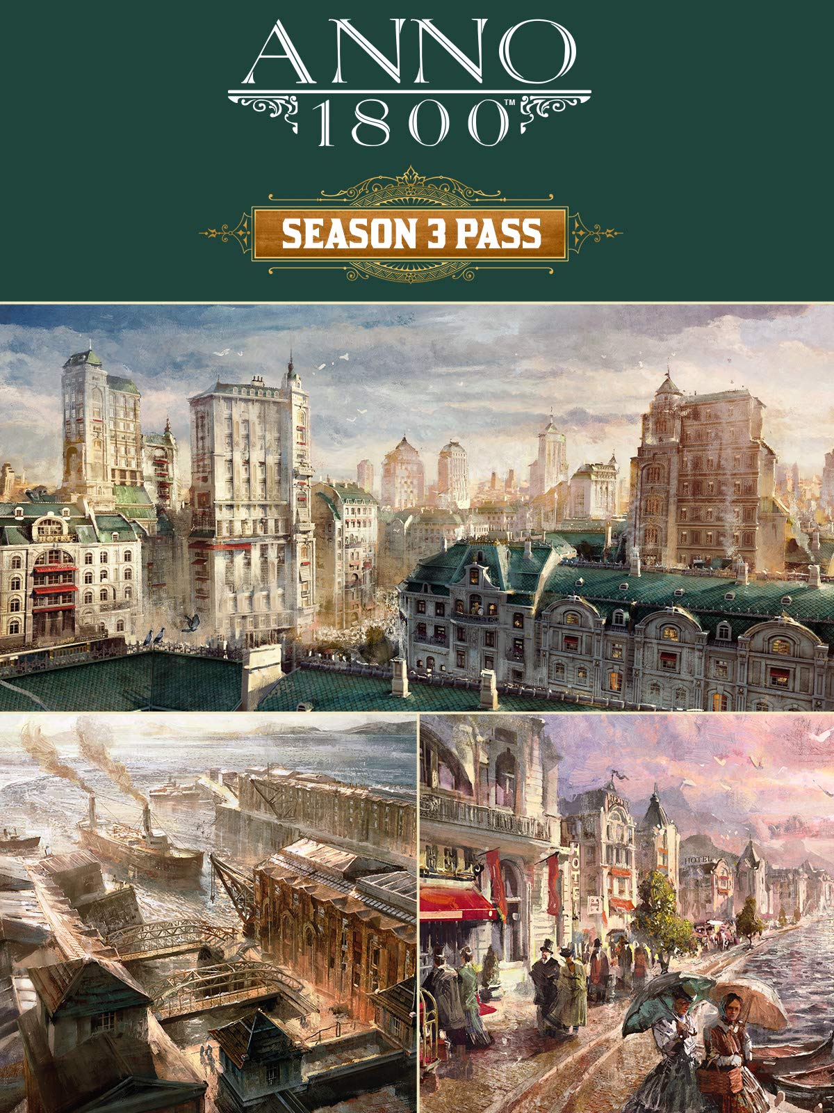 Anno 1800 Season 3 Pass PC simulación urbana código Ubisoft 7